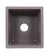 LS-GC28 Single Bowl Granite Composite Sink Gray