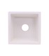 LS-GC26 Single Bowl Granite Composite Sink White