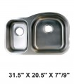 LS-73R Double Bowl Kitchen Sink