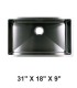 LS-H3118 Single Bowl Zero Radius Kitchen Sink